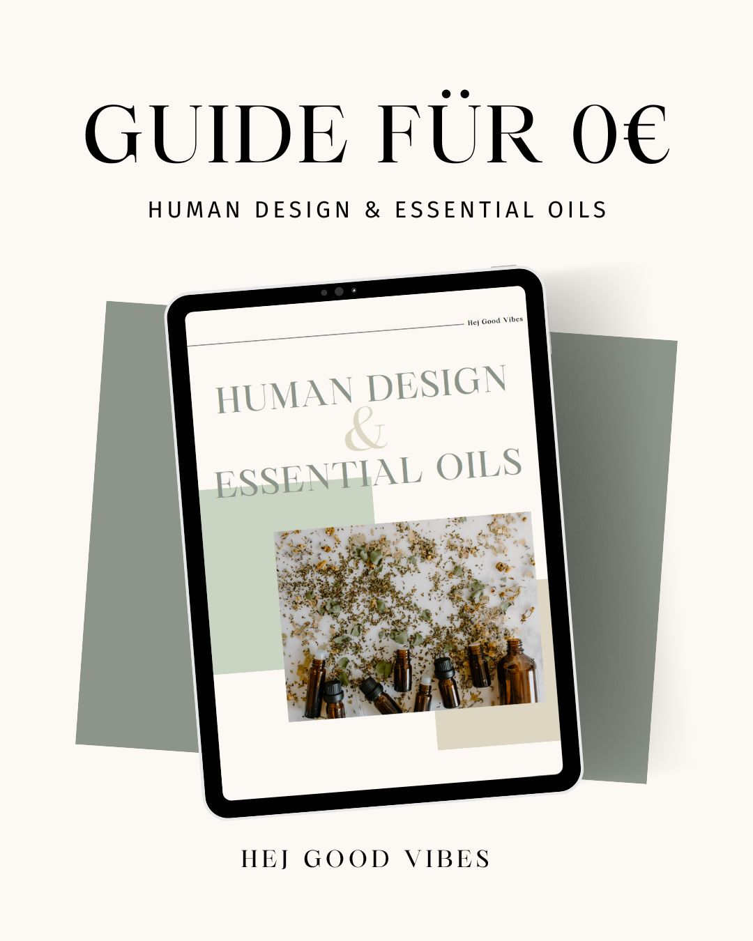 Guide für 0€ zum Newsletter: Human Design & Essential Oils